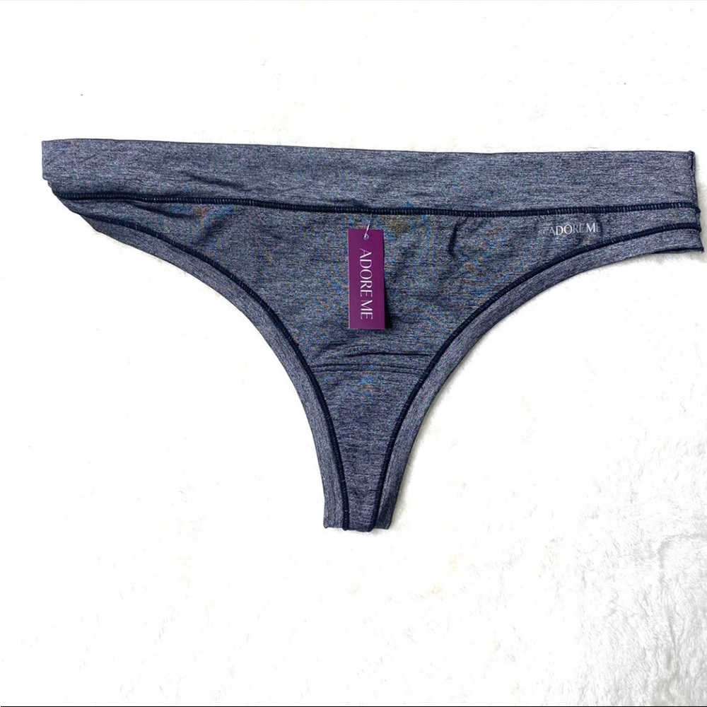 Adore Me Grey Thong L